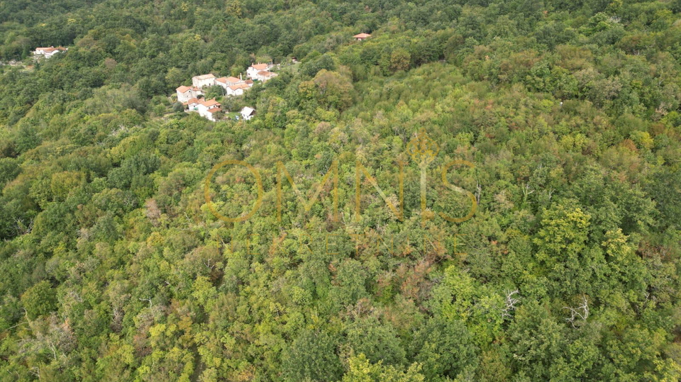 Veprinac – građevinsko zemljište s pogledom na more