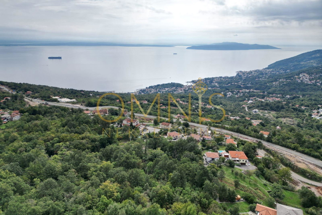 Veprinac – građevinsko zemljište s pogledom na more