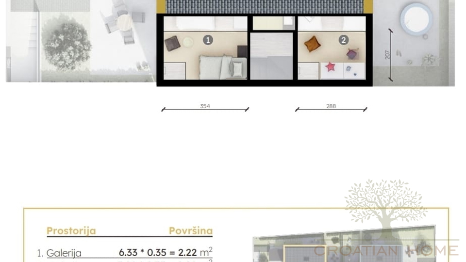 House&comma; 77 m2&comma; For Sale&comma; Pore&ccaron;
