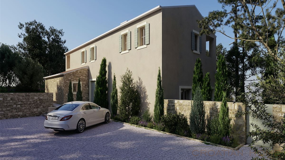 Mediterrane Luxusvilla mit Pool und atemberaubenden Blick in die Natur und ins Gr&uuml;ne