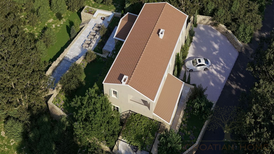 Mediterrane Luxusvilla mit Pool und atemberaubenden Blick in die Natur und ins Gr&uuml;ne
