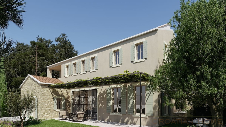 Mediterrane Luxusvilla mit Pool und atemberaubenden Blick in die Natur und ins Gr&uuml;ne