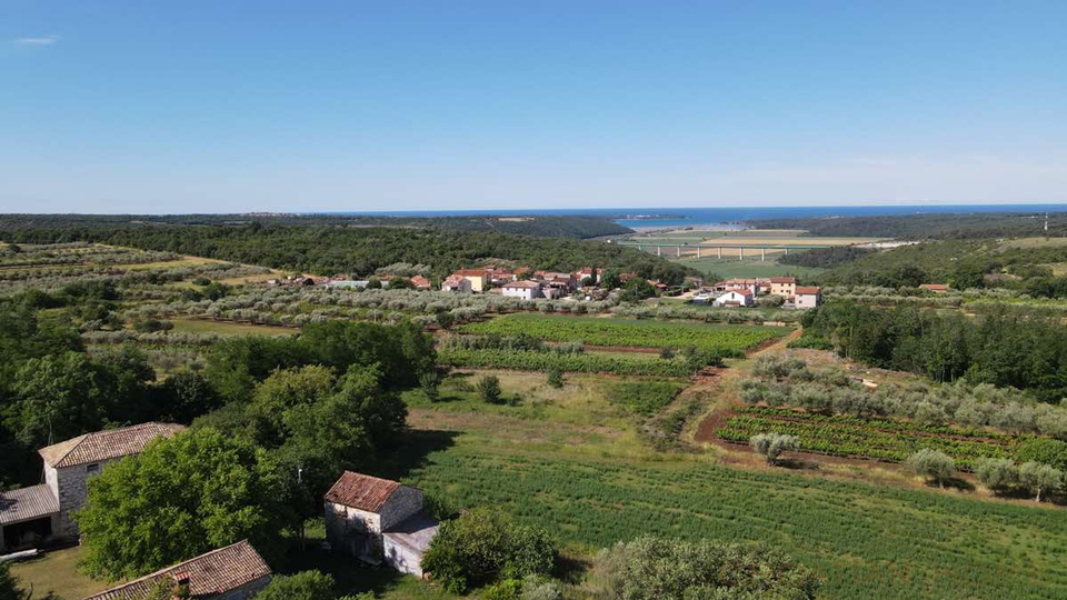 Mediterrane Luxusvilla mit Pool und atemberaubenden Blick in die Natur und ins Gr&uuml;ne