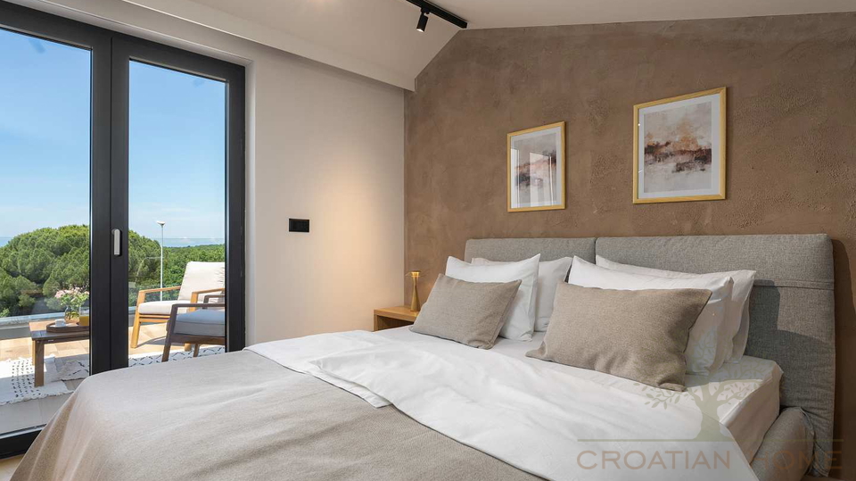 Luxus Villa i Porec mit 40 m2 Pool&comma; Jacuzzi und Meerblick