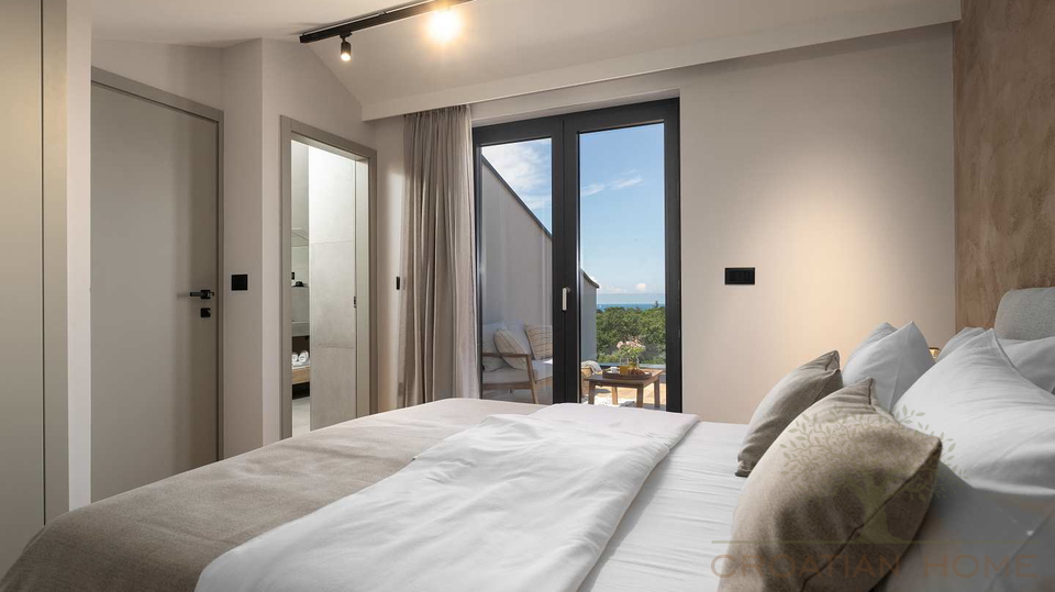 Luxus Villa i Porec mit 40 m2 Pool&comma; Jacuzzi und Meerblick