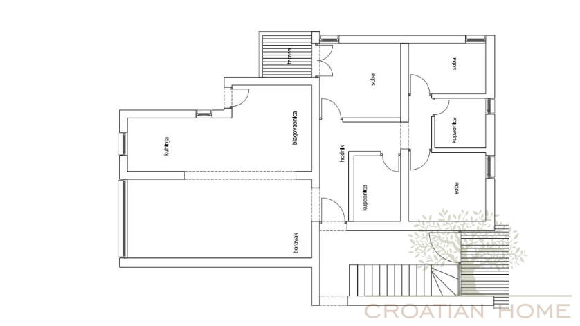 Wohnung mit beheiztem Pool und &uuml;berdachter Sommerk&uuml;che&comma; 200 m2 Garten und Meerblick&excl;