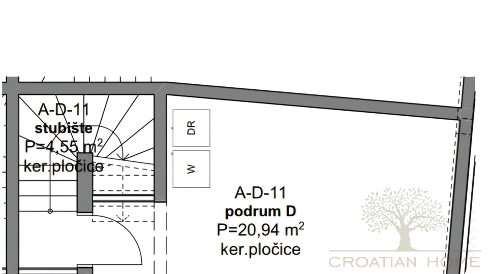 PENTHOUSE IN POREC MIT 3 SCHLAFZIMMER GROSSER DACHTERASSE MIT MEERBLICK UND KELLER
