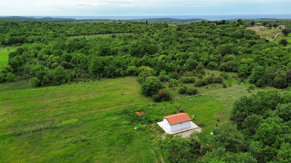 ROVINJ&comma; FREISTEHENDES HAUS MIT 26&period;800 M&sup2; GRUNDST&Uuml;CK&comma; NUR 4 KM VOM MEER ENTFERNT