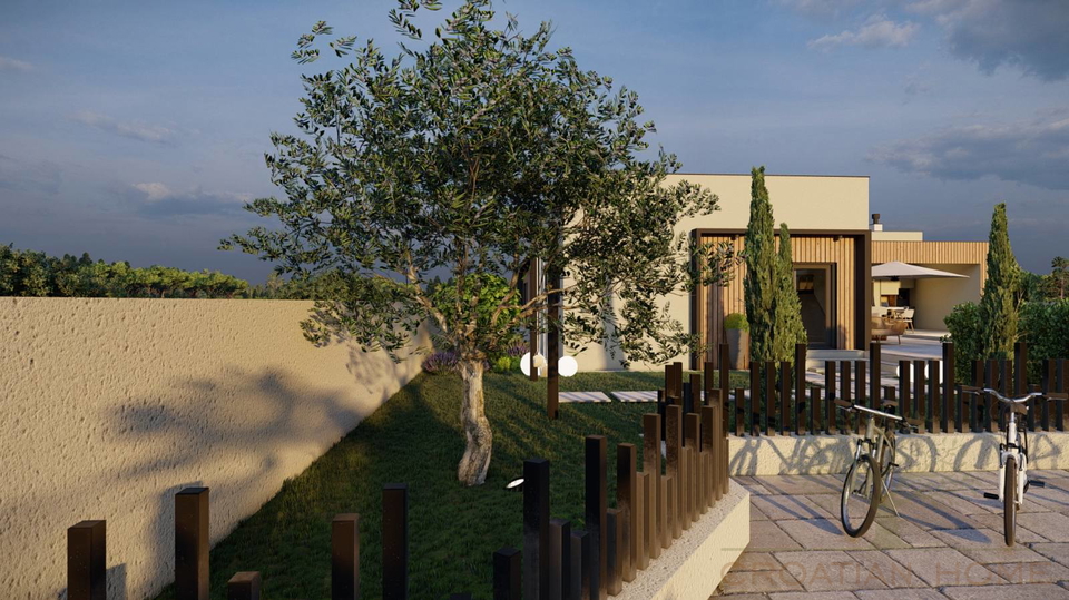 MODERNER BUNGALLOW MIT POOL IM BAU