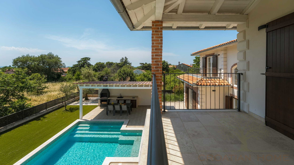 Mediterranes Traumhaus mit Meerblick &ndash; nur 5 Autominuten von Pore&ccaron; entfernt