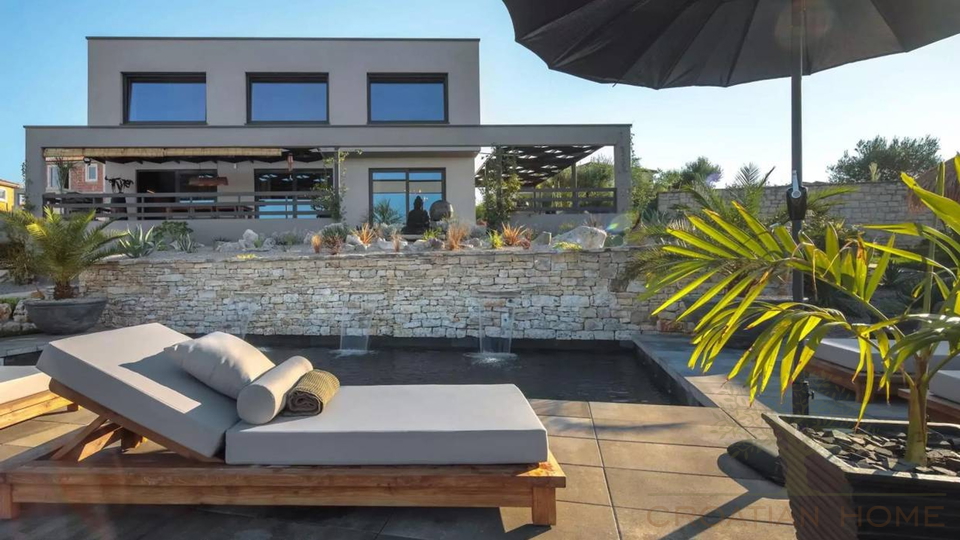 Voll ausgestattete Top Villa in begehrter Gegend von Istrien&excl;