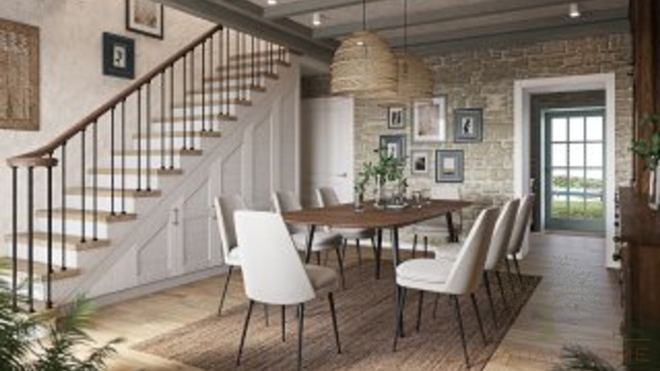 Altes Steinhaus komplett renoviert mit sch&ouml;nem Meerblick in der N&auml;he von Novigrad in ruhiger Lage