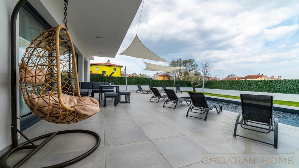 Moderne Villa mit Pool und Jacuzzi nur 4 km von Porec entfernt - Solarkolektoren und Fussbodenheizung&excl;