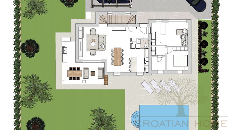 MEDITERRANE VILLA MIT EINLIEGERWOHNUNG UND POOL