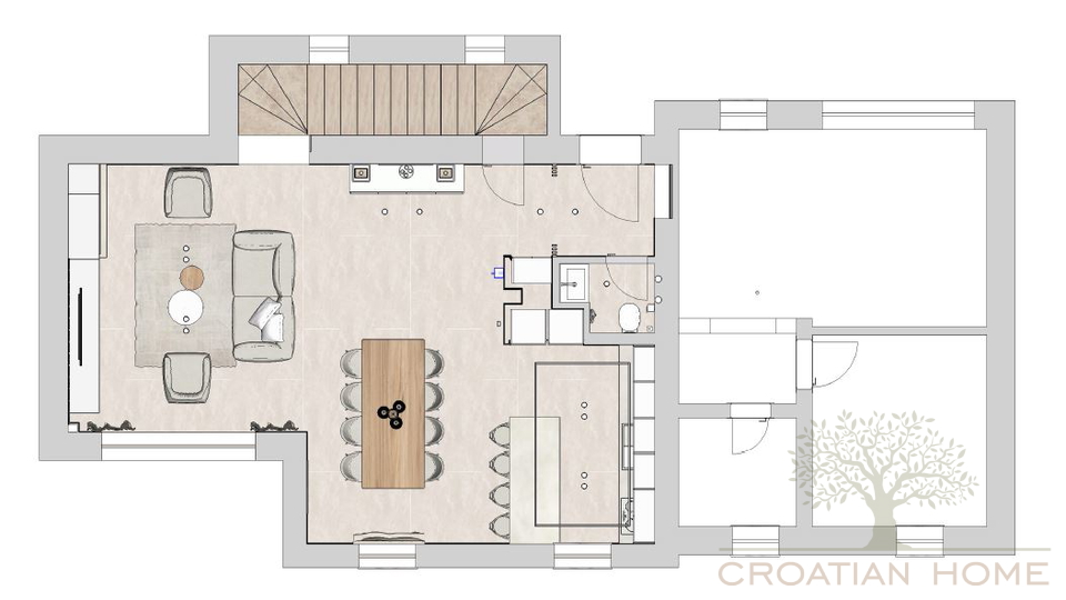 MEDITERRANE VILLA MIT EINLIEGERWOHNUNG UND POOL
