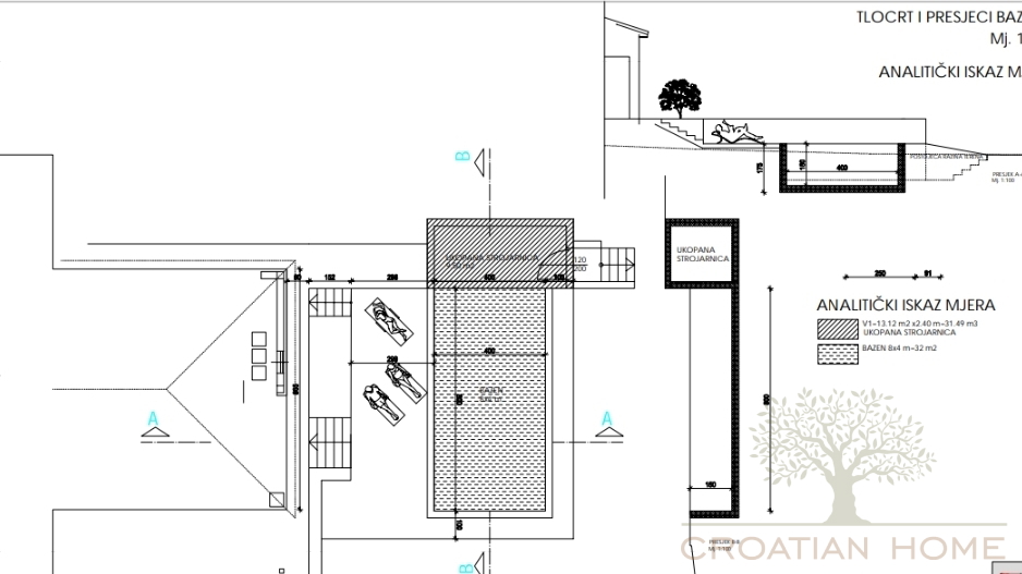 Eleganter Neubau Bungalow mit Pool - Ruhe&comma; Privatsph&auml;re und ganzj&auml;hriger Wohnkomfort