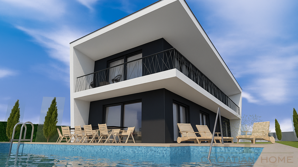 EXCLUSIVE MODERNE VILLA IN RUHIGER LAGE BEI PORE&Ccaron;