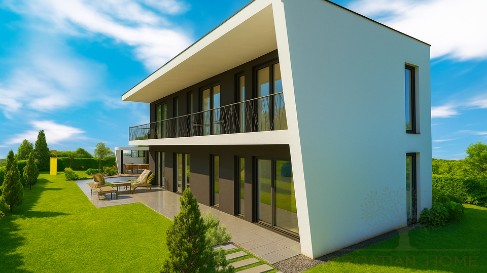 EXCLUSIVE MODERNE VILLA IN RUHIGER LAGE BEI PORE&Ccaron;
