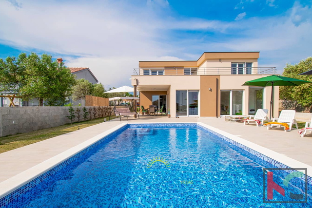 ISTRA, VODNJAN, MODERN VILLA 250m2 WITH SEA VIEW, #FOR SALE