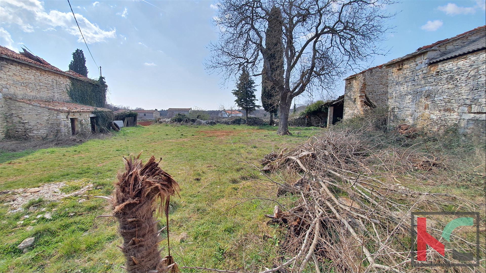 Istra - Barban, 4 stare hiše na prostornem vrtu