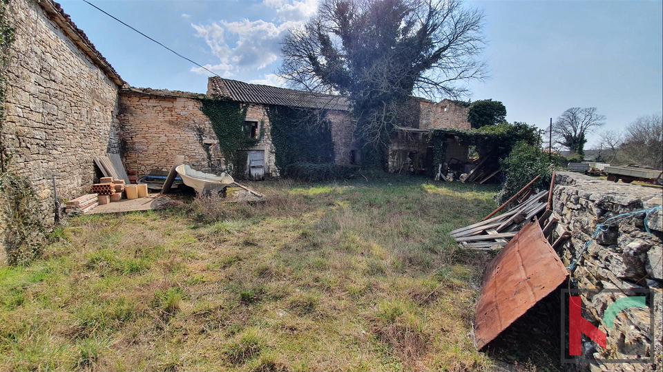 Istra - Barban, 4 stare hiše na prostornem vrtu