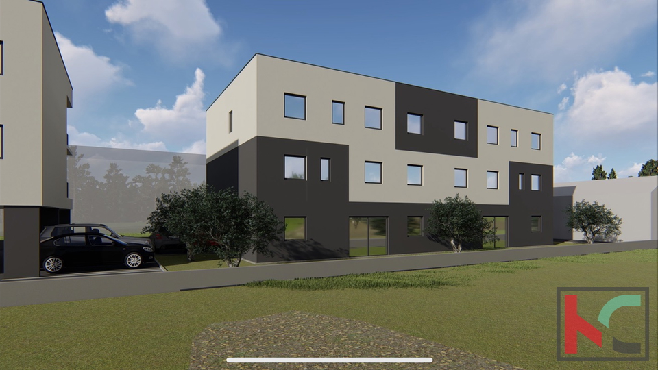 Pula, Gregovica, apartment 40.2 m2 in a quality new building
