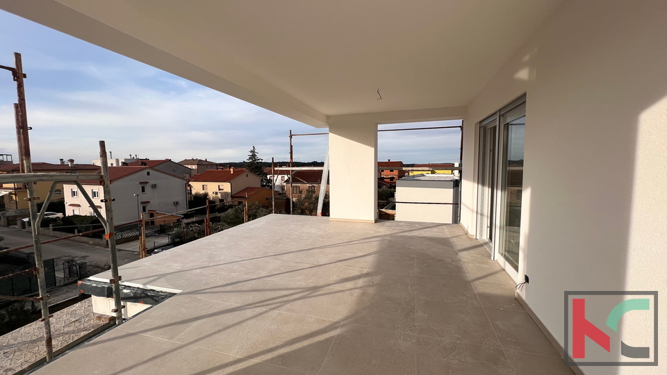 Pula, Veli Vrh, četverosobni penthouse u novogradnji