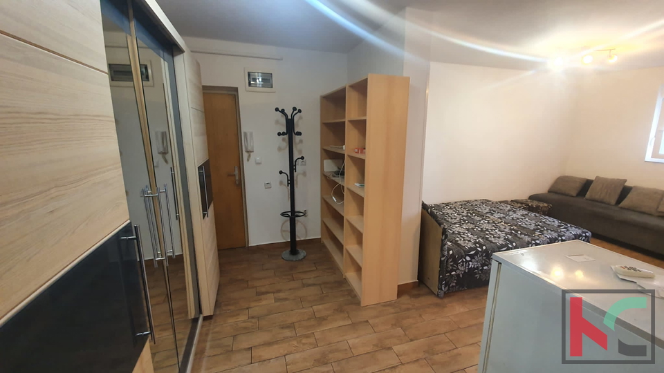 Pula, centar, garsonijera 37,44 m2 iznimno funkcionalnog rasporeda