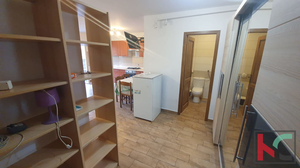 Pula, centar, garsonijera 37,44 m2 iznimno funkcionalnog rasporeda
