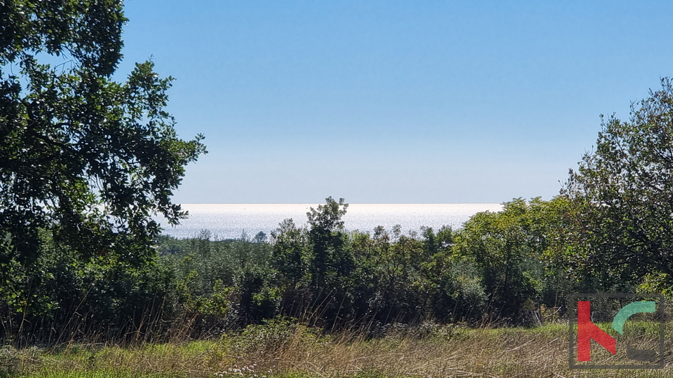 Istria, Perugia, terreno edificabile e agricolo 5932m2 con vista mare