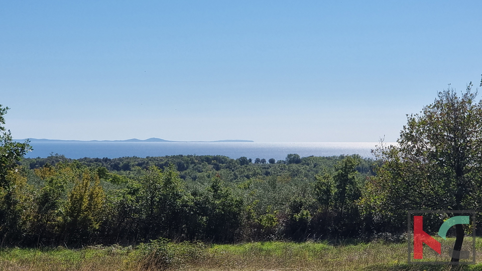 Istria, Perugia, terreno edificabile e agricolo 5932m2 con vista mare