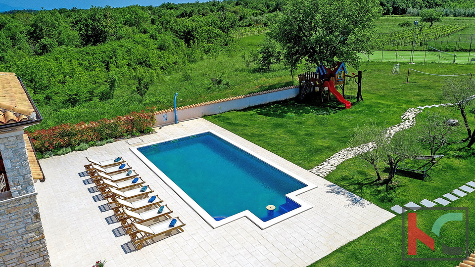 Istria, Marčana, bellissima casa vacanze con campo da tennis e piscina, #vendita