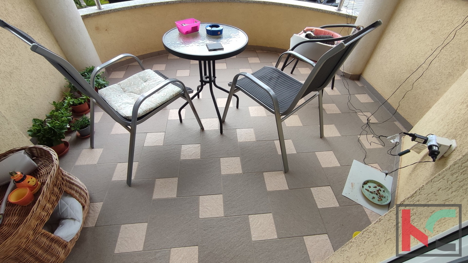 Istrien, Pula, möblierte Wohnung 2SS+DB 70,86m2, Erdgeschoss mit Terrasse, #verkauf