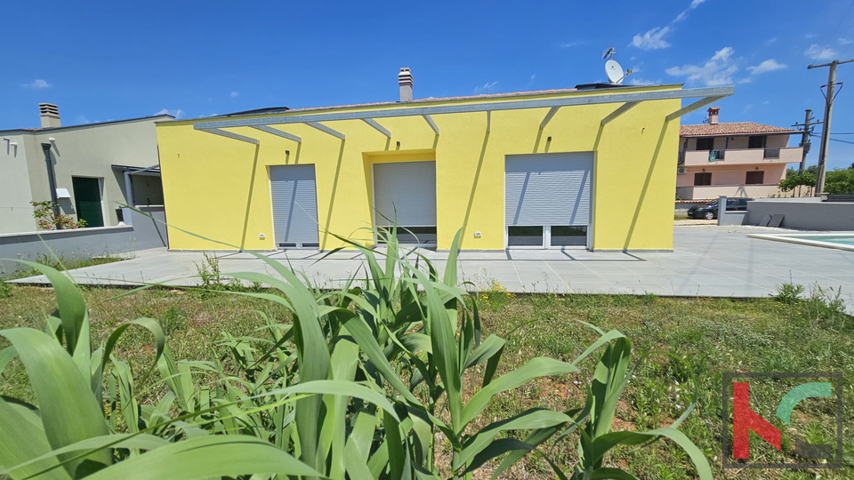 Istria, Dignano, piano terra 103 m2 con piscina e giardino, vista mare, #vendita