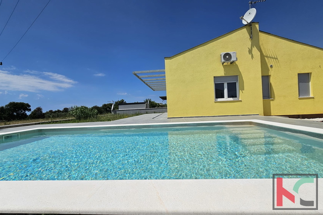 Istria, Vodnjan, ground floor 103 m2 with pool and garden, sea view, #sale