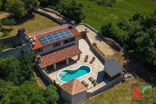 Istria, Barban, Istrian stone villa with swimming pool, #sale