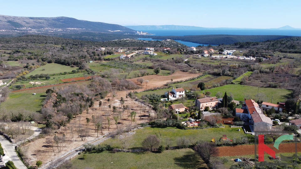 Istra, Rakalj, građevinsko zemljište 900m2, pogled more, #prodaja