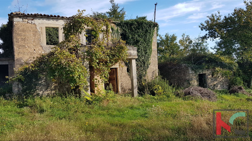 Gračišće, Lančišće stara istarska kuća 300m2 okućnica 1353m2 građevnskog i 5500m2 poljoprivrednog zemljišta, #prodaja