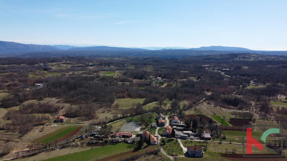 Gračišće, Lančišće stara istarska kuća 300m2 okućnica 1353m2 građevnskog i 5500m2 poljoprivrednog zemljišta, #prodaja