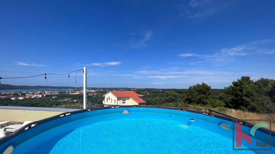 Istria, Medulin, holiday home with panoramic sea view #sale