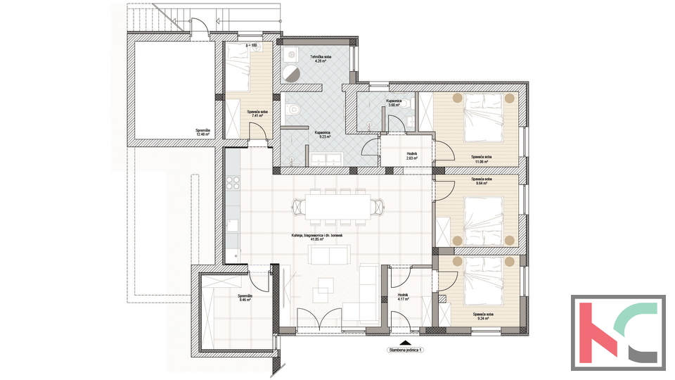 Istra, Premantura, luksuzan apartman 123,35m2, #prodaja