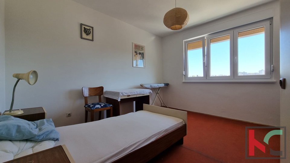 Pula, Veruda, geräumige Wohnung 72,44 m2 mit Aufzug, #Verkauf