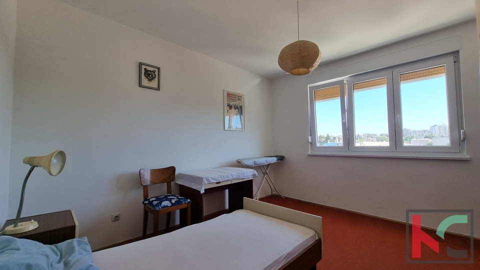 Pula, Veruda, geräumige Wohnung 72,44 m2 mit Aufzug, #Verkauf