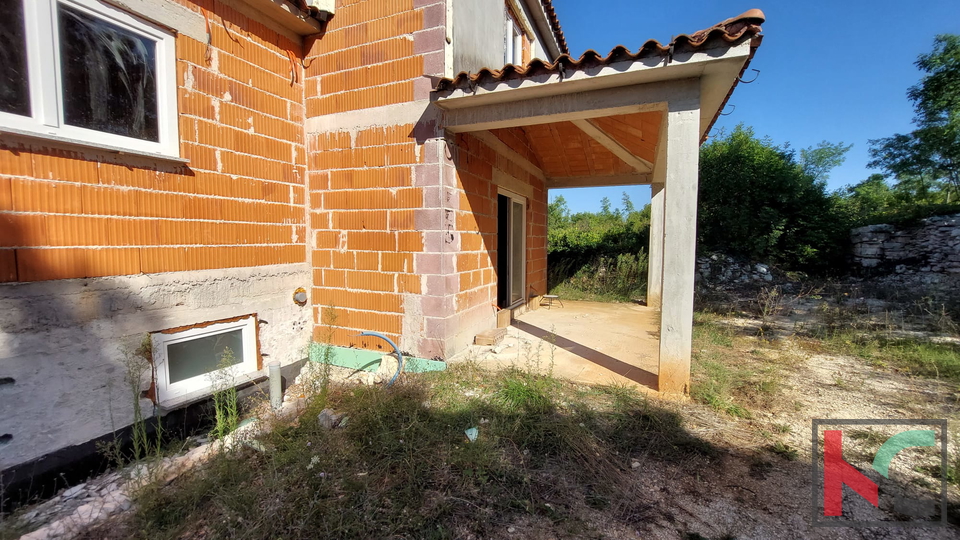 Istria, Vodnjan, house under construction, #sale