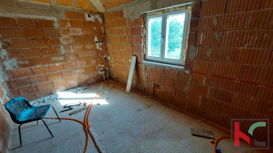 Istria, Vodnjan, house under construction, #sale