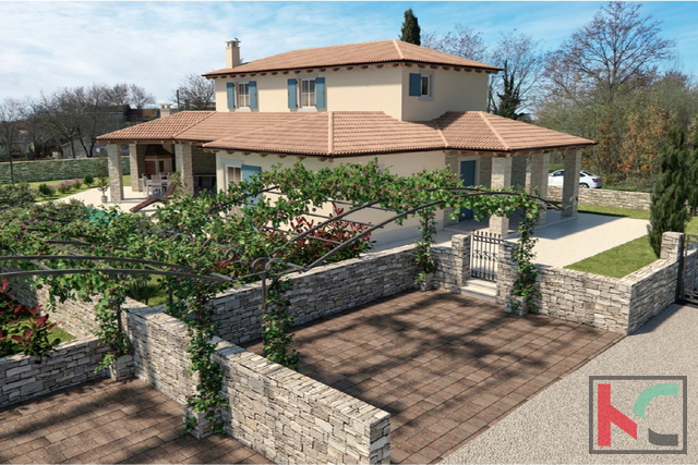 Žminj, Luxury villa 166.93 m2 under construction in a beautiful Istrian environment, #sale