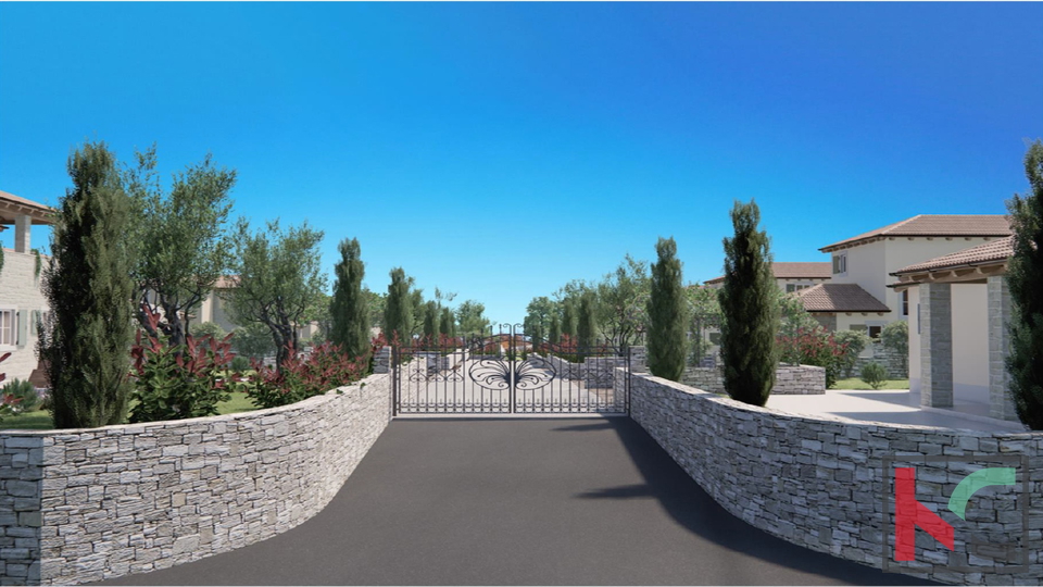 Gimino, Villa di lusso 166,93 m2 in costruzione in uno splendido ambiente istriano, #vendita