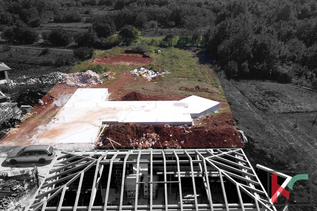 Žminj, Luxury villa 291m2 under construction in a beautiful Istrian environment, #sale