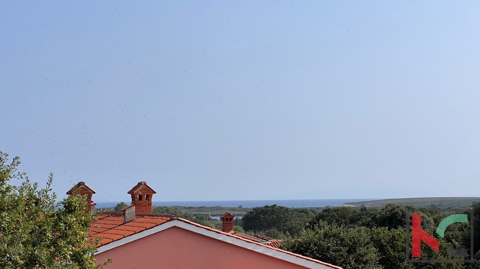 Istria, Ližnjan, beautiful two-story apartment, 65.89 m2, open sea view, #sale