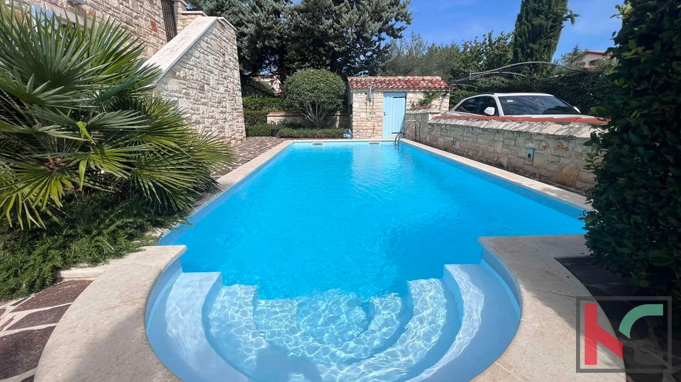 Istria, Poreč, stone duplex villa with pool, 134.58 m2 #sale